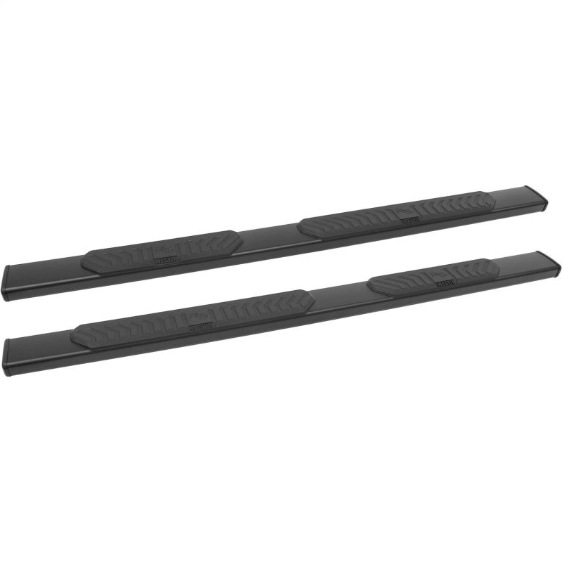 Westin 2007-2018 Chevy Silverado 1500/2500/3500 Ext/Dbl Cab R5 Nerf Step Bars - Black Nerf Bars Westin