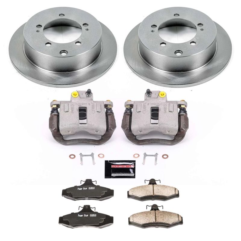 Power Stop 97-04 Mitsubishi Diamante Rear Autospecialty Brake Kit w/Calipers Brake Kits - OE PowerStop