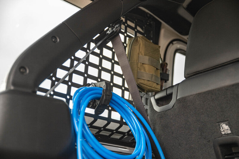DV8 Offroad 18-25 Jeep Wrangler (JL) 4-Door Rear Window Pocketed Molle Panels Exterior Trim DV8 Offroad