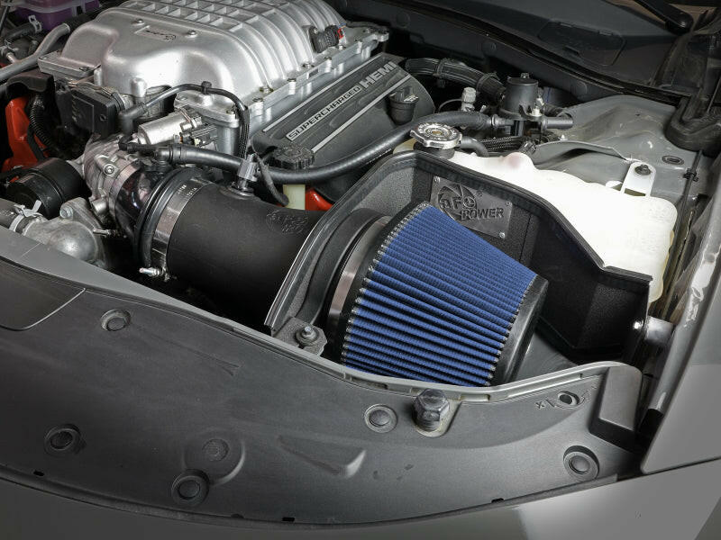 aFe 17-18 Dodge Challenger/Charger Magnum FORCE Stage-2XP Cold Air Intake System w/Pro DRY S- Black Cold Air Intakes aFe