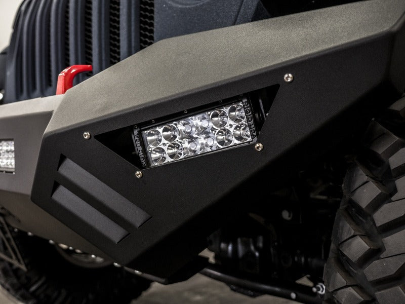 Road Armor 18-20 Jeep Wrangler JL SPARTAN Front Bumper - Tex Blk Bumpers - Steel Road Armor
