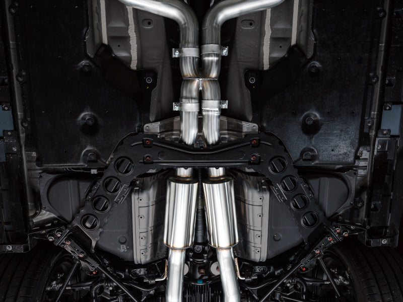 AWE 2023 Nissan Z RZ34 RWD Track Edition Catback Exhaust System w/ Diamond Black Tips Catback AWE Tuning