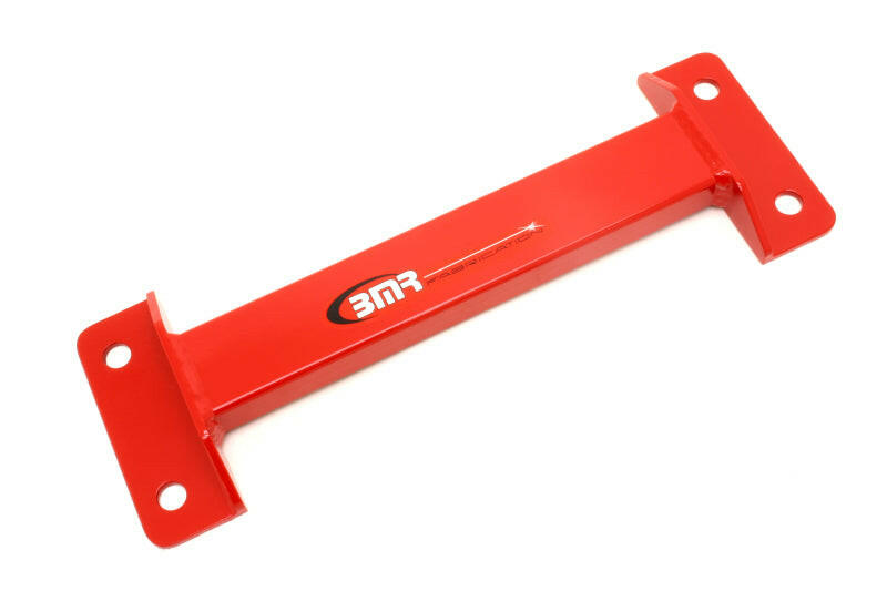 BMR 10-15 5th Gen Camaro Driveshaft Tunnel Brace - Red Chassis Bracing BMR Suspension