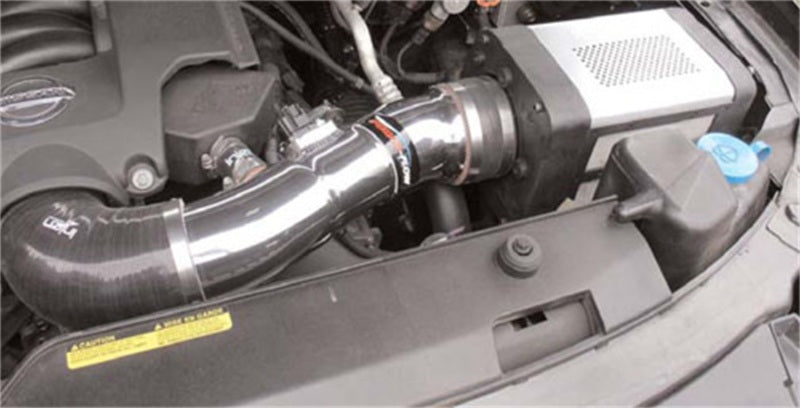 Injen 04-10 QX56 / 04-12 Amada/Titan V8 5.6L w/Power Box Wrinkle Black Power-Flow Air Intake System Cold Air Intakes Injen