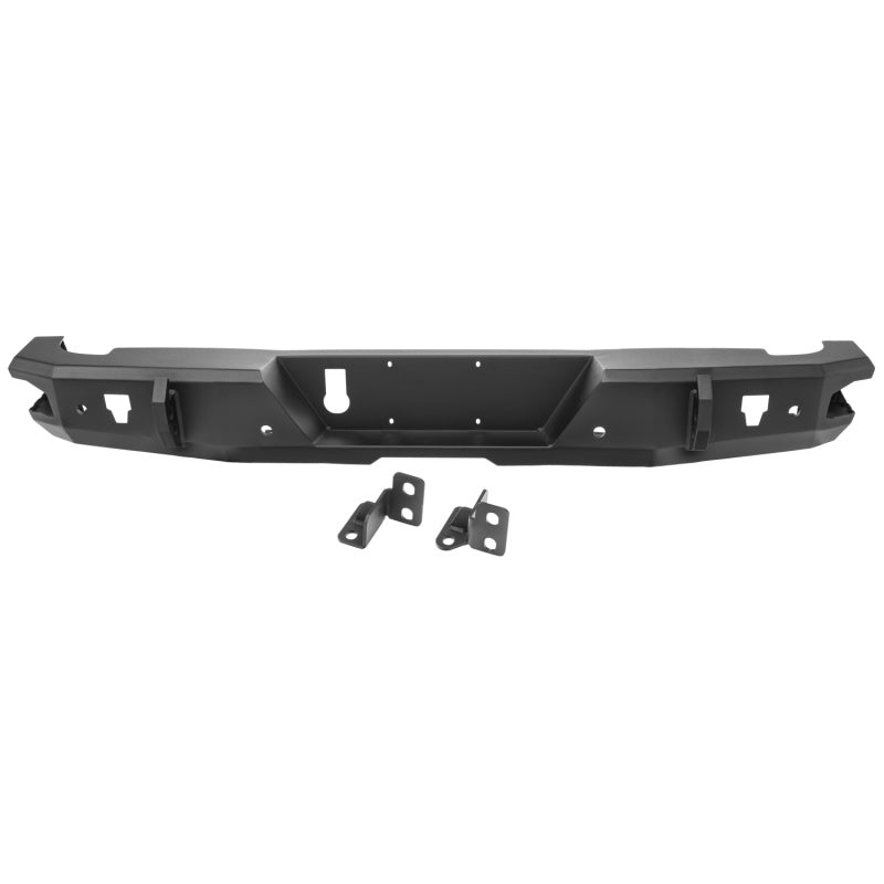 Rugged Ridge HD Bumper Rear 20-21 Jeep Gladiator JT Bumpers - Steel Rugged Ridge