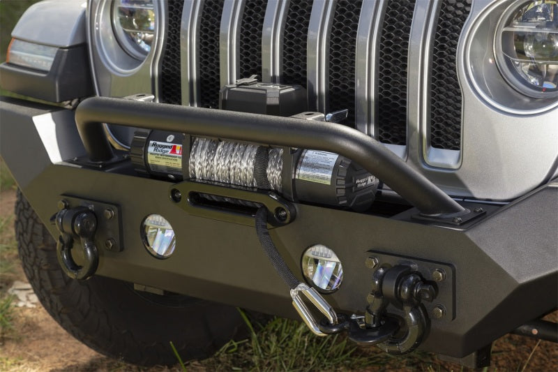 Rugged Ridge Spartan Front Bumper HCE W/Overrider 18-20 Jeep Wrangler JL/JT Bumpers - Steel Rugged Ridge