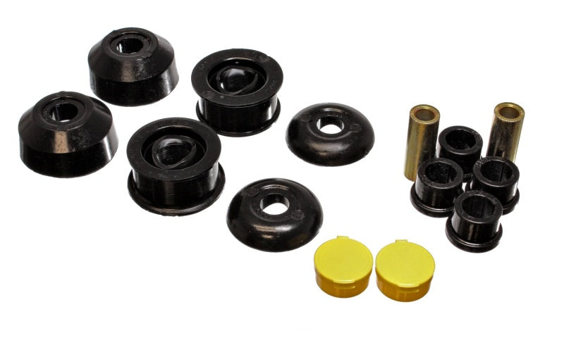Energy Suspension 05-07 Scion tC / 03-06 Toyota Corolla/Matrix Black Front Control Arm Bushing Set Bushing Kits Energy Suspension