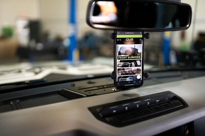 DV8 Offroad 21-23 Ford Bronco Digital Device Dash Mount Dash Mounts DV8 Offroad