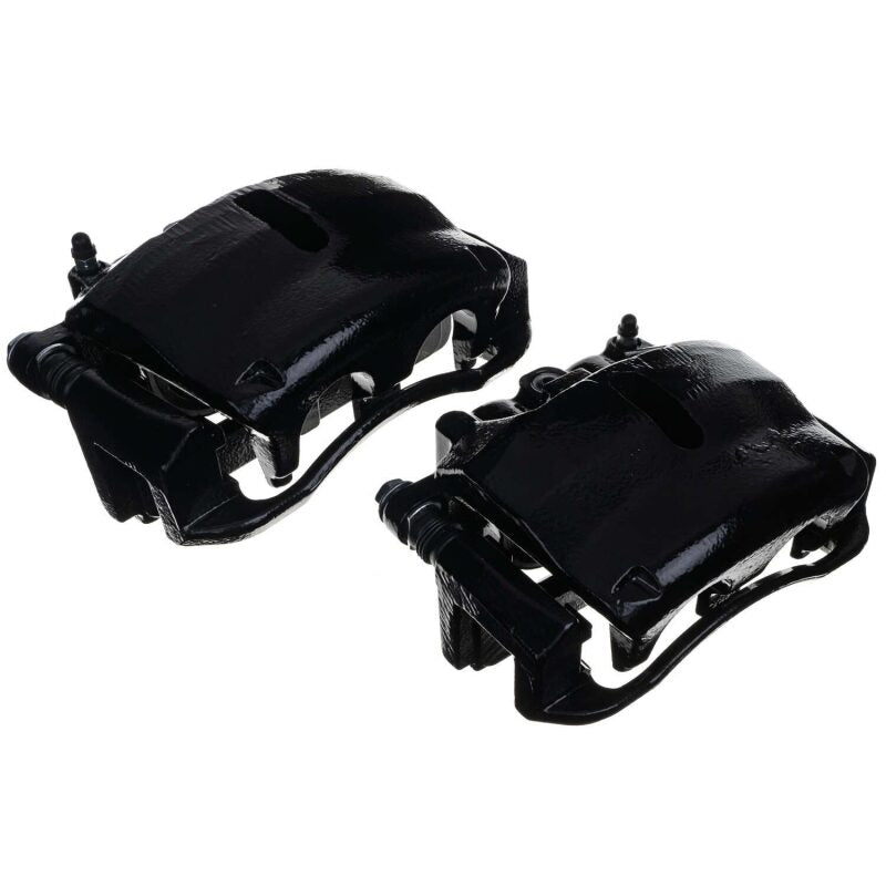 Power Stop 04-05 Ford F-150 Front Black Caliper - Pair w/Bracket Brake Calipers - Perf PowerStop