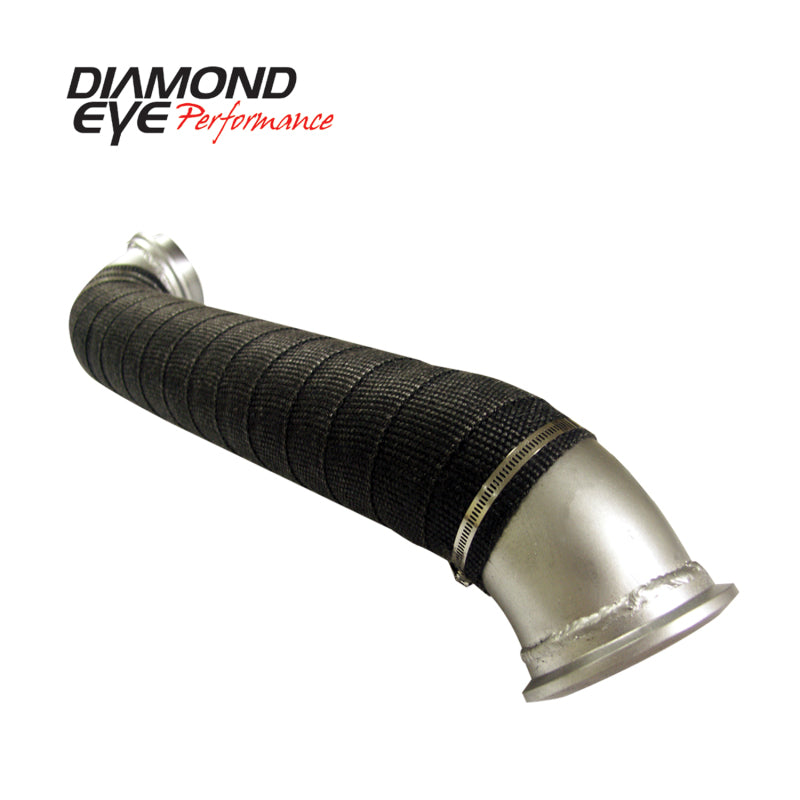 Diamond Eye TURBO-DIRECT 3in AL CHEVY/GMC LLY LBZ LLM DURAMAX 04-10 Downpipes Diamond Eye Performance