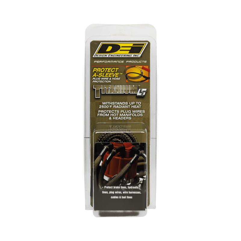 DEI Protect-A-Sleeve 1/2in ID x 4ft - Titanium Thermal Sleeves DEI