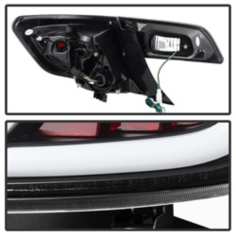 Spyder Toyota Camry 12-14 Light Bar LED Tail Lights Black ALT-YD-TC12-LBLED-BK Tail Lights SPYDER