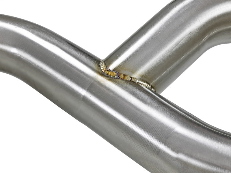 aFe MACHForce XP 08-13 BMW 135i L6-2.0L N54/N55 3in. 304 SS Axle-Back Exhaust w/Polished Tips Catback aFe