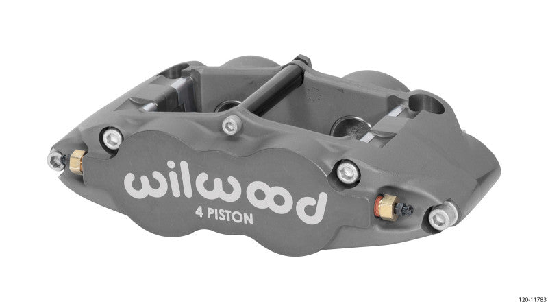 Wilwood Caliper-Narrow Superlite 4R - Ano 1.25/1.25in Pistons 1.10in Disc Brake Calipers - Perf Wilwood