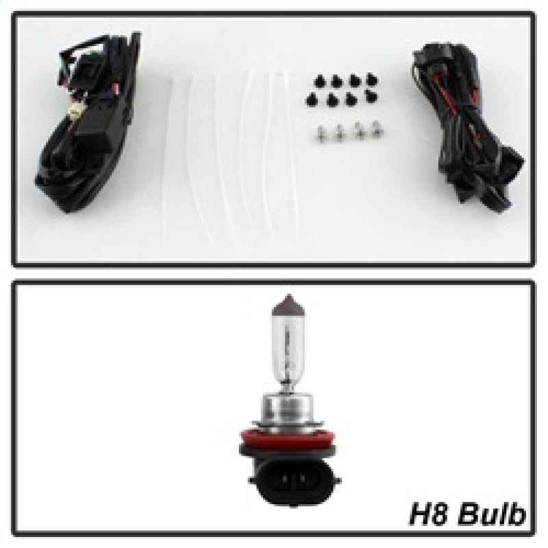 Spyder 17-18 Nissan Rogue (Will Not Fit Sport Models) OEM Fog Lights w/Switch - Clear (FL-NR2017-C) Fog Lights SPYDER