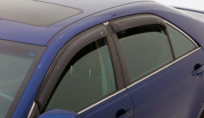 AVS 07-11 Toyota Camry Ventvisor Outside Mount Window Deflectors 4pc - Smoke Wind Deflectors AVS