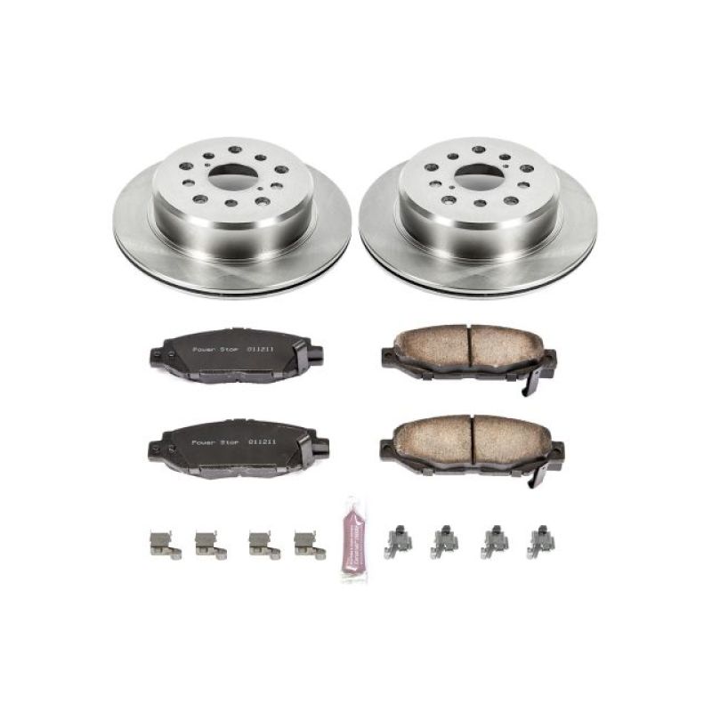 Power Stop 93-97 Lexus GS300 Rear Autospecialty Brake Kit Brake Kits - OE PowerStop