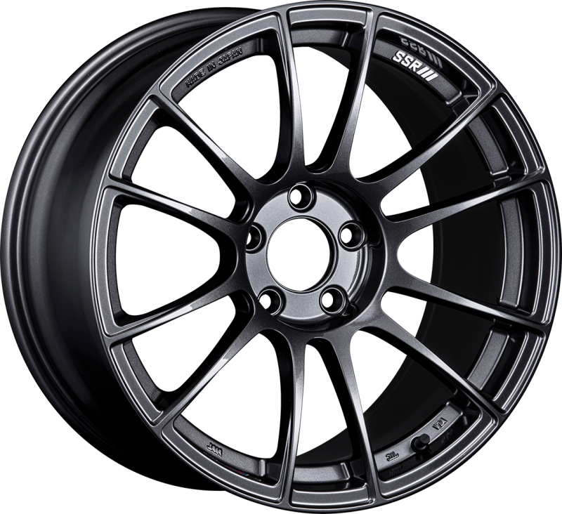 SSR GTX04 19x10.5 5x112 35mm Offset Black Graphite Wheel Wheels - Cast SSR