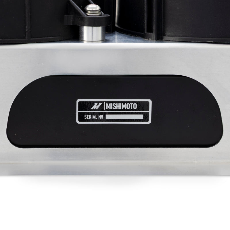 Mishimoto Universal Oil Cooler Kit - 19 Row Cooler and 2x5in Fans Oil Coolers Mishimoto