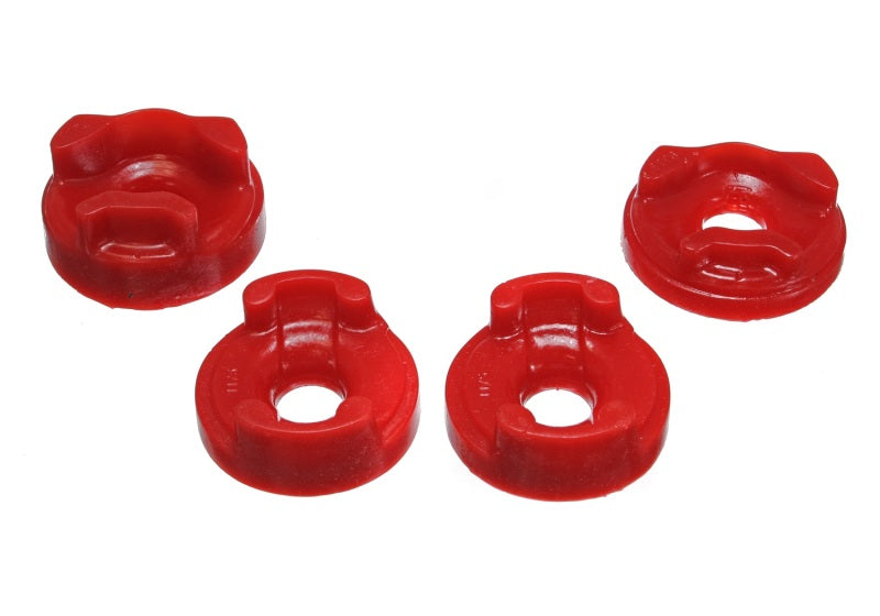 Energy Suspension 03-06 Toyota Matrix Red Motor Mount Insert Set (front and rear torque positions m Bushing Kits Energy Suspension