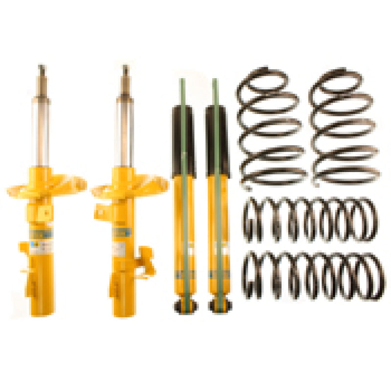 Bilstein B12 2008 Mazda 3 GS Front and Rear Suspension Kit Shock & Spring Kits Bilstein
