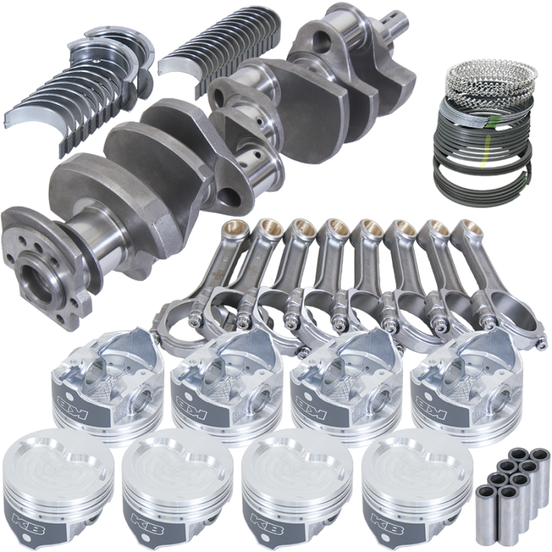 Eagle Chevy 400 3.750in Crank 5.700in I-Beam Rods -30cc 4.165in Pistons Rotating Assembly Rotating Assemblies Eagle