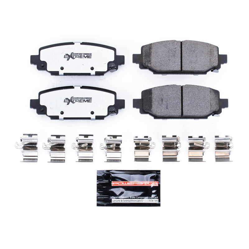 Power Stop 18-19 Jeep Wrangler Rear Z36 Truck & Tow Brake Pads w/Hardware Brake Pads - Performance PowerStop