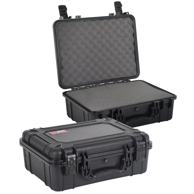 Go Rhino XVenture Gear Hard Case w/Foam - Large 20in. / Lockable / IP67 - Tex. Black Cargo Boxes & Bags Go Rhino