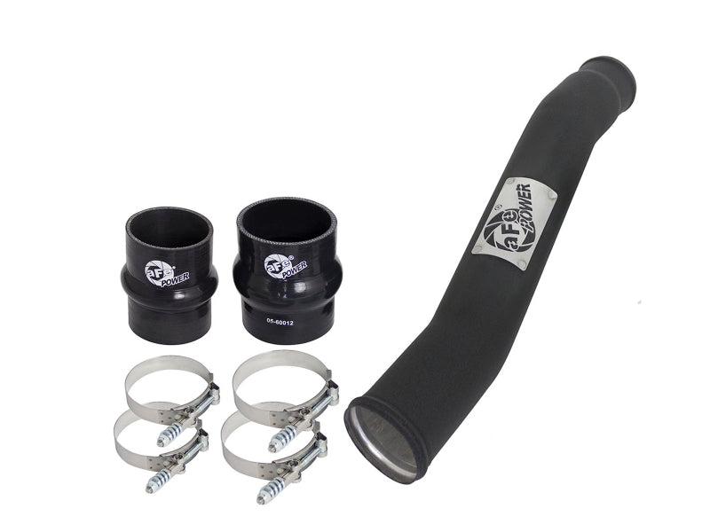 aFe BladeRunner 3in Intercooler Tube Hot Side w/ Couplings & Clamps Kit 07.5-09 Dodge Diesel Trucks Intercoolers aFe