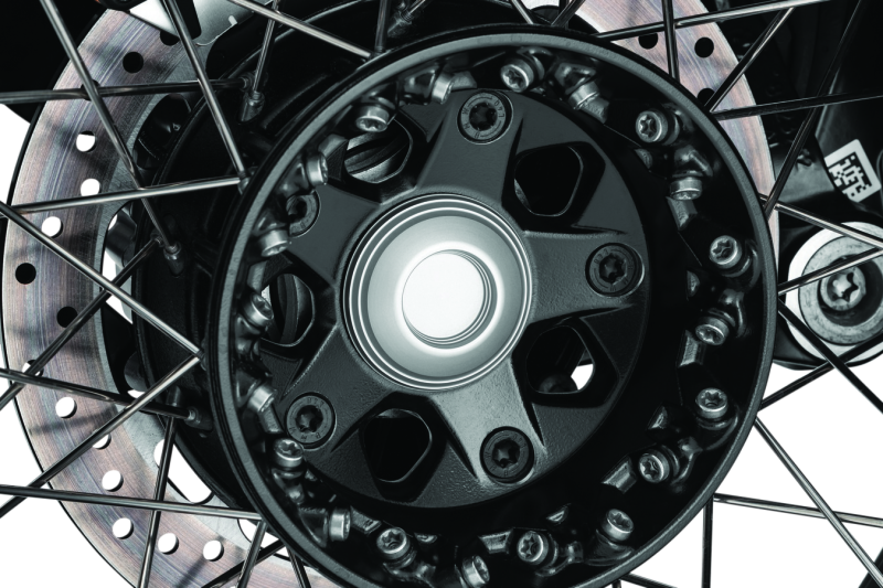 Kuryakyn Lodestar Rear Axle Sliders-BMW-Silver Hardware - Singles Kuryakyn