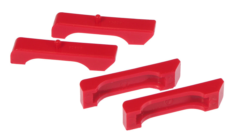 Prothane 68-87 GM Small Block Radiator Insolators - Red Bushing Kits Prothane