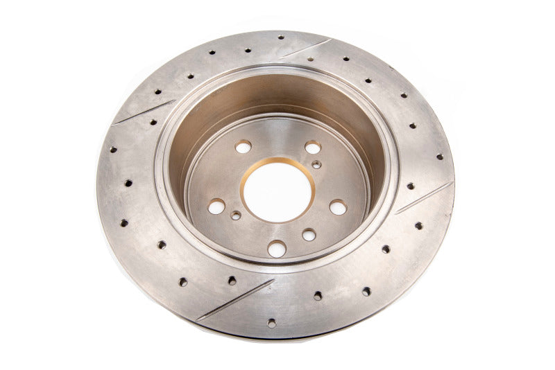 DBA 13-18 Lexus ES300h Rear Drilled & Slotted Street Series Rotor Brake Rotors - Slot & Drilled DBA