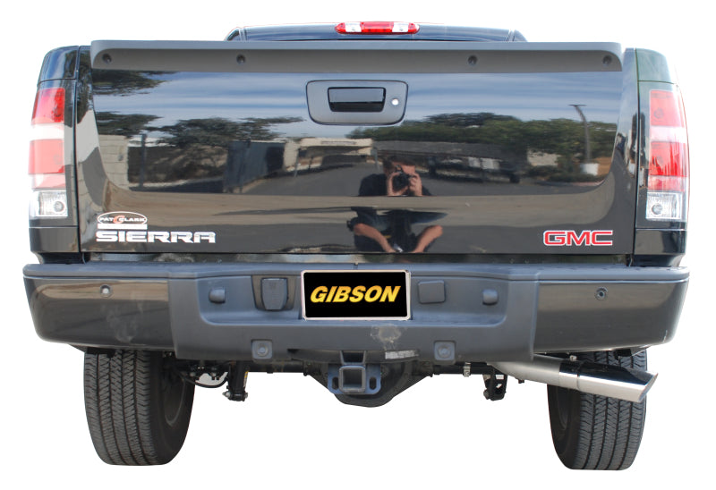 Gibson 07-11 GMC Sierra 1500 Denali 6.2L 3.5in Cat-Back Single Exhaust - Stainless Catback Gibson