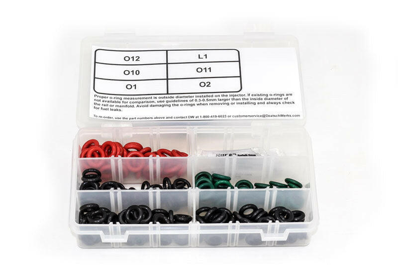 Deatschwerks Modern Muscle Injector O-Ring Kit (205 Pieces) Fuel Components Misc DeatschWerks