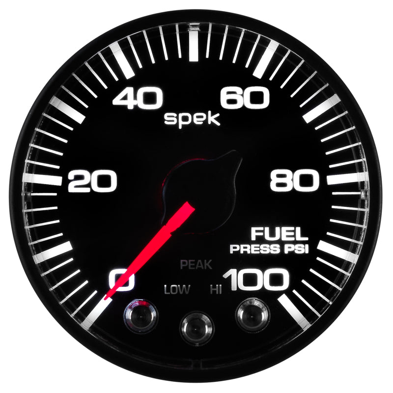 Autometer Spek-Pro - Nascar 2-1/16in Fuel Press 0- 100 psi Bfb Ecu Gauges AutoMeter