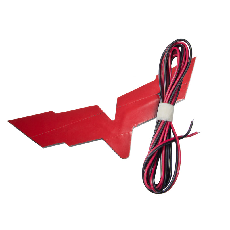 Oracle Chevrolet Corvette C6 Illuminated Emblem - Dual Intensity - Red Light Accessories and Wiring ORACLE Lighting