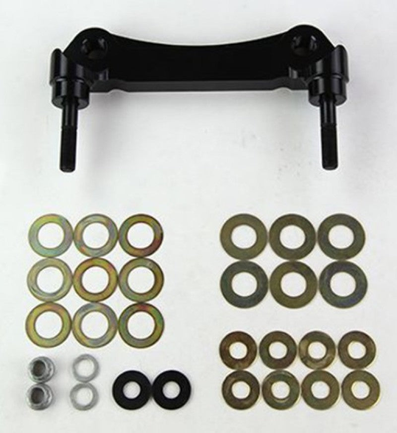 Wilwood Caliper Mounting Kits w/Bracket-SL4R 97-03 Vette 12.90in Rtr Rear Brake Hardware Wilwood