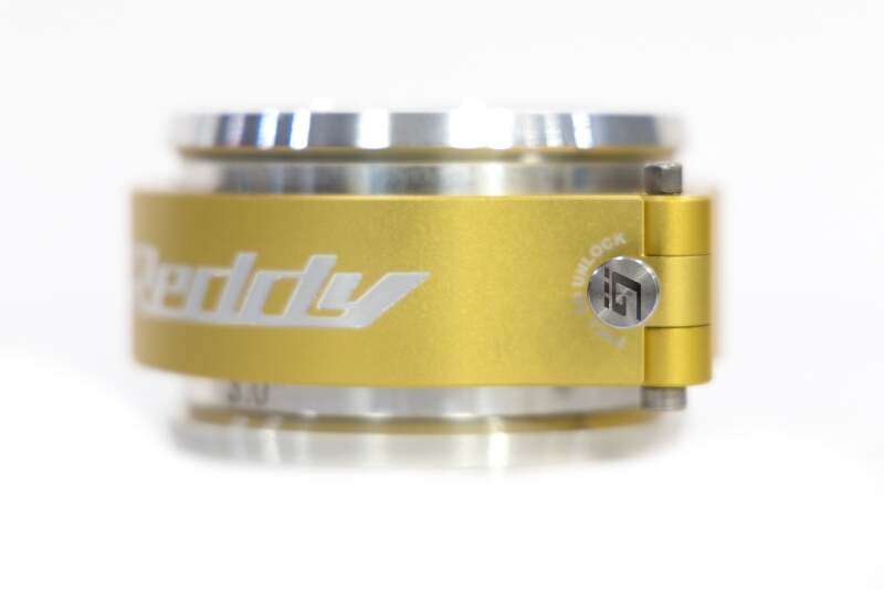 GReddy 3.0 Inch Gold Anodized Aluminum Boost Tube Clamp Set