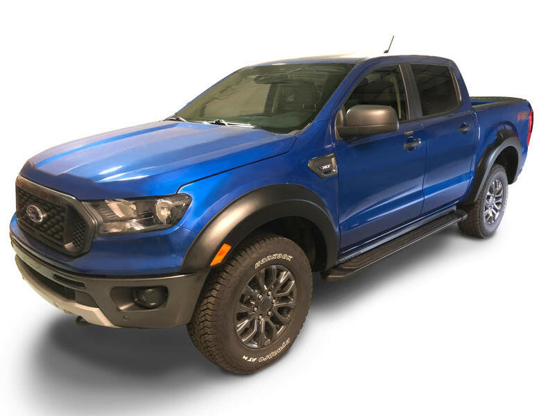 Bushwacker 2019 Ford Ranger Supercrew Extend-A-Fender Style Flares 4pc - Black Fender Flares Bushwacker
