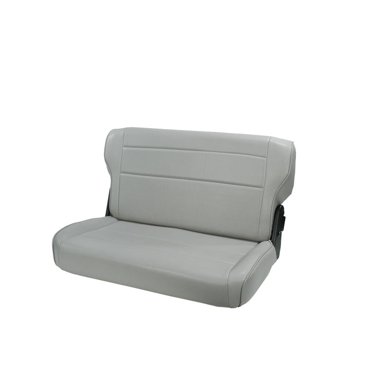 Rugged Ridge Fold & Tumble Rear Seat Gray 76-95 Jeep CJ / Jeep Wrangler Seat Releases Rugged Ridge