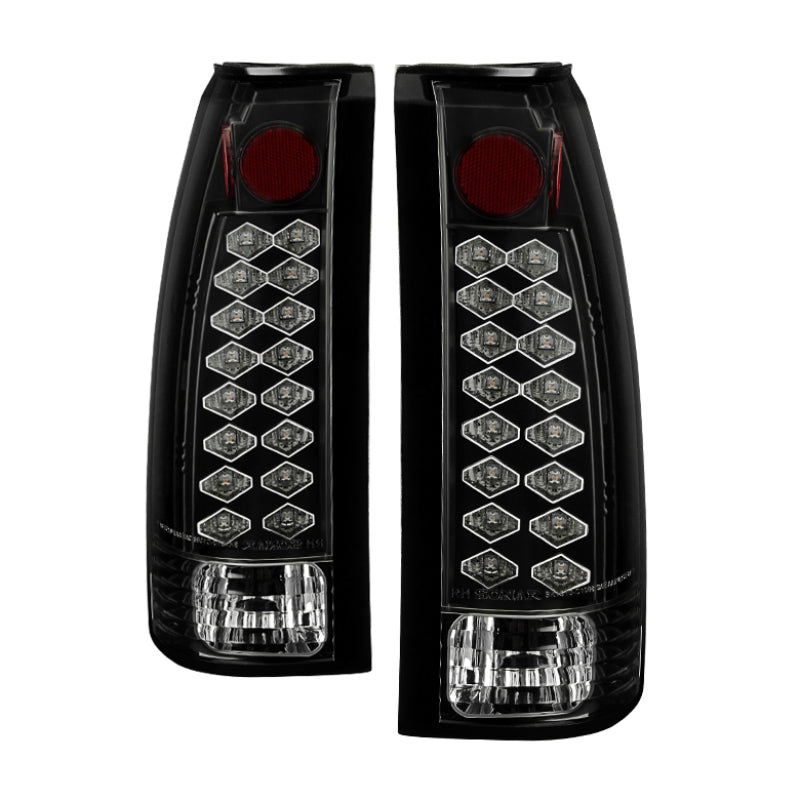 Spyder Chevy C/K Series 1500 88-98/Blazer 92-94 LED Tail Lights Blk ALT-YD-CCK88-LED-BK Tail Lights SPYDER