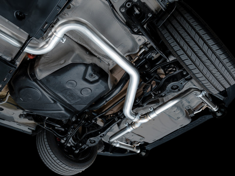 AWE Tuning 22-25 Volkswagen Jetta GLI Track Edition Exhaust - Diamond Black Tips Catback AWE Tuning