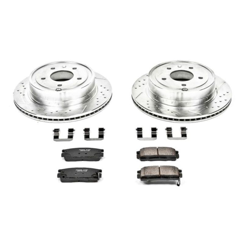 Power Stop 12-15 Chevrolet Captiva Sport Rear Z23 Evolution Sport Brake Kit Brake Kits - Performance D&S PowerStop