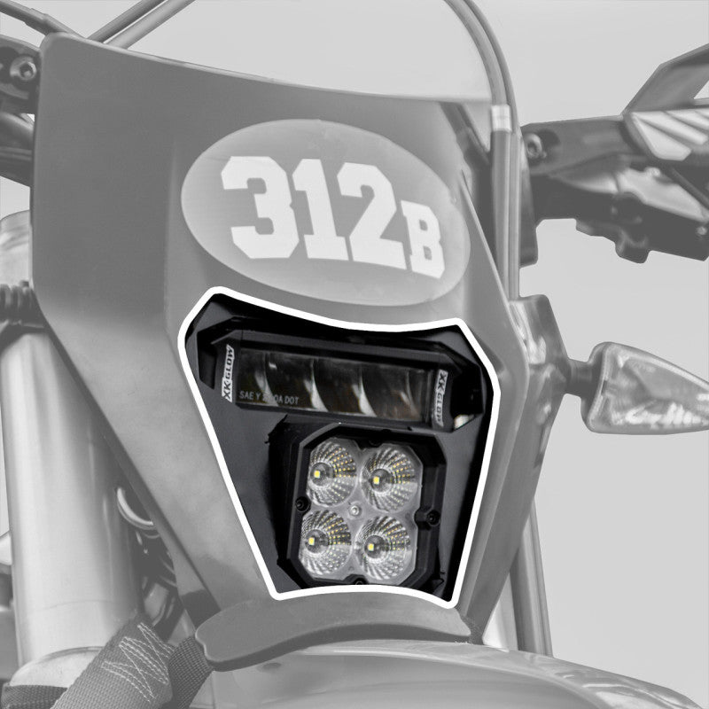 XK Glow KTM Dual Sport Headlight Kit Light Accessories and Wiring XKGLOW