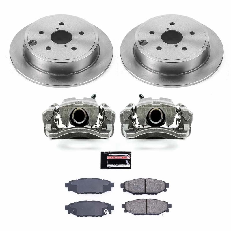 Power Stop 15-19 Subaru WRX Rear Autospecialty Brake Kit w/Calipers Brake Kits - OE PowerStop