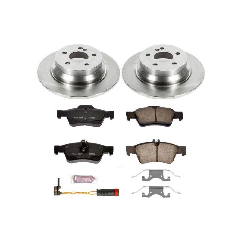 Power Stop 03-09 Mercedes-Benz E320 Rear Autospecialty Brake Kit Brake Kits - OE PowerStop