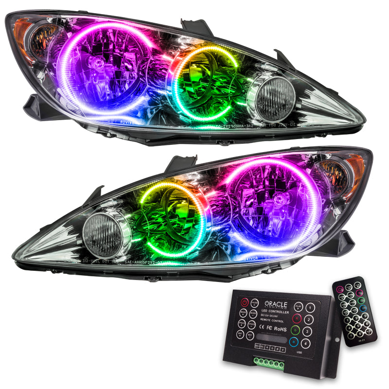 Oracle 05-06 Toyota Camry SMD HL - ColorSHIFT w/ 2.0 Controller Headlights ORACLE Lighting