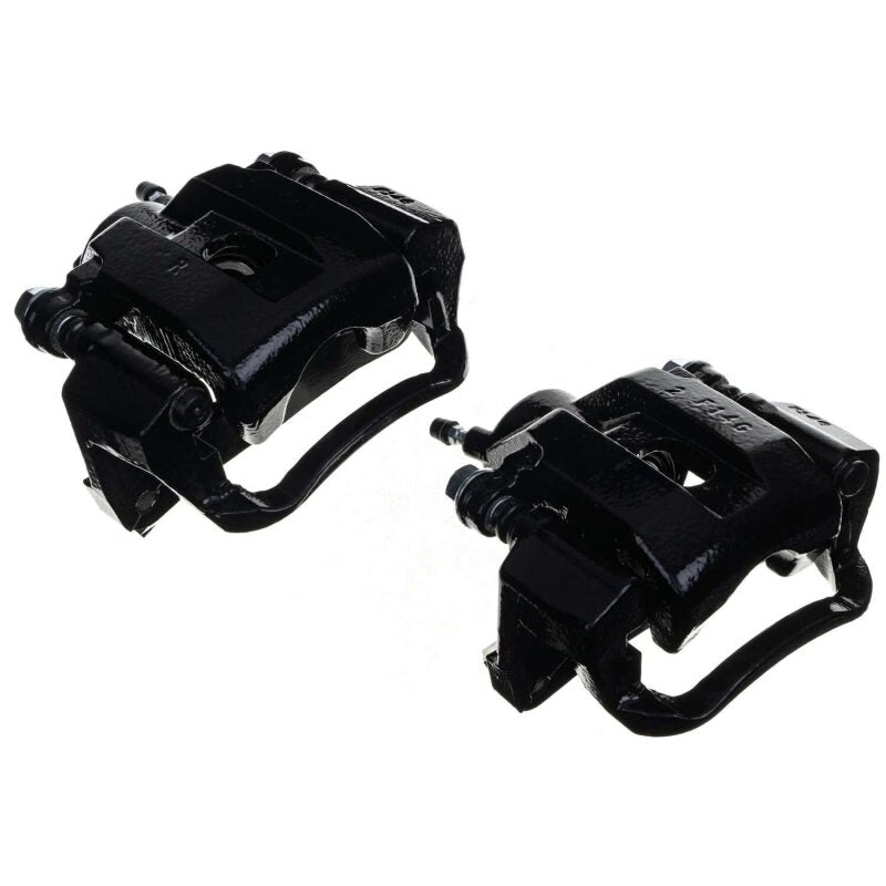 Power Stop 08-15 Toyota Sequoia Rear Black Caliper - Pair w/Bracket Brake Calipers - Perf PowerStop