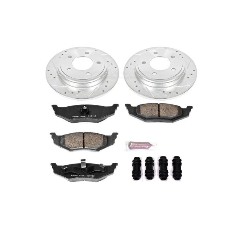 Power Stop 99-04 Chrysler 300M Rear Z23 Evolution Sport Brake Kit Brake Kits - Performance D&S PowerStop