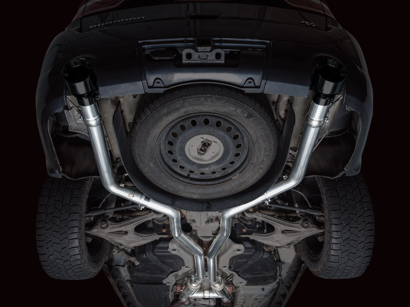 AWE Tuning 11-24 Dodge Durango 5.7L Track Edition Exhaust w/ Diamond Black Tips Catback AWE Tuning